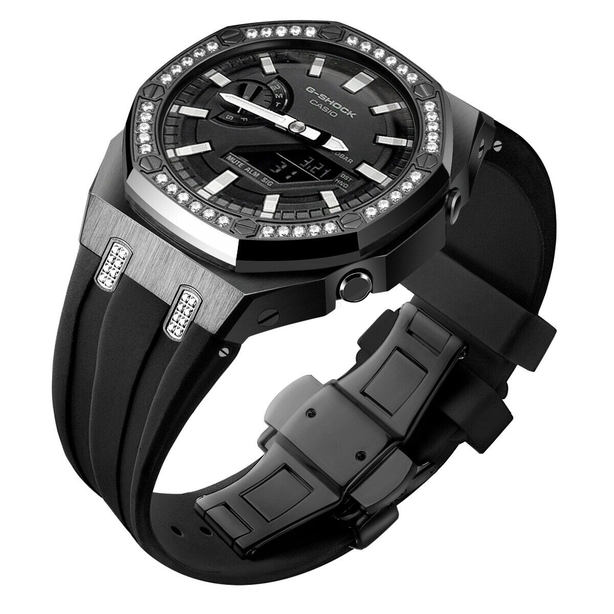 5th Luxury Stainless Steel Case Band Strap AP Mod Kit for G-Shock GA2100/2110