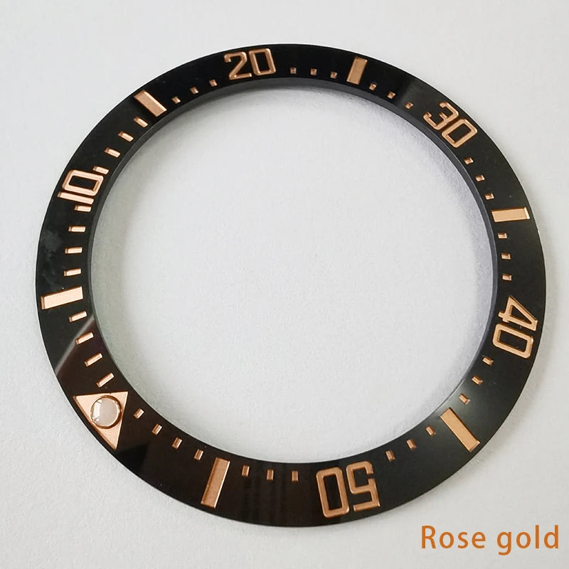 C Factory 40mm Ceramic Watch Bezels Inserts for SEA 116660 126660 126600 Replacement Parts Tools