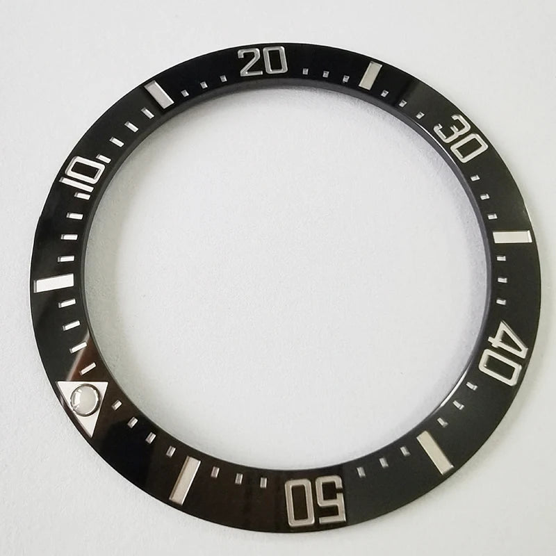 C Factory 40mm Ceramic Watch Bezels Inserts for SEA 116660 126660 126600 Replacement Parts Tools