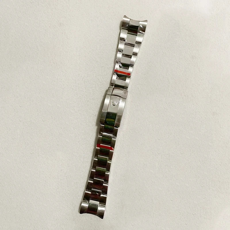 904L Stainless Steel Jubilee Bracelet Watch Bands for RLX 41mm 126334 Date-Just Watches, 21mm Plug Endlink, Watch Parts
