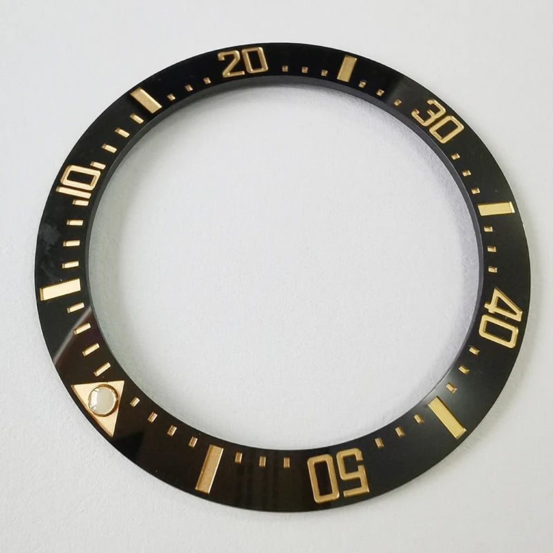 C Factory 40mm Ceramic Watch Bezels Inserts for SEA 116660 126660 126600 Replacement Parts Tools