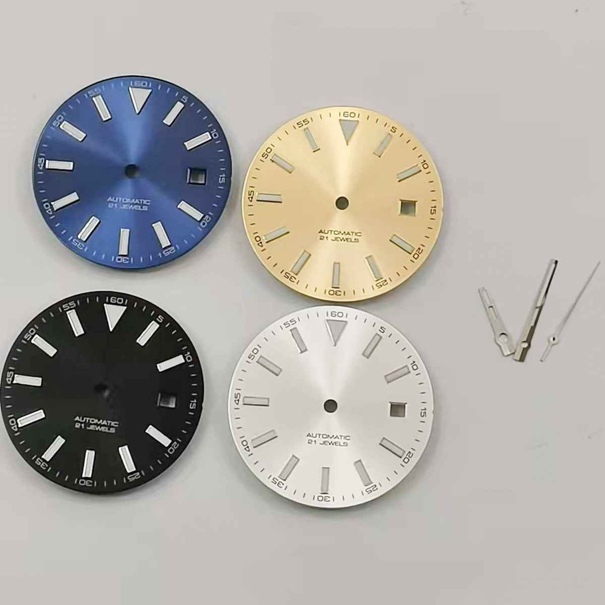 Alternative Classic Log Style 40MM Explorer Retro Mechanical Watch Case Strap Dial Pin Accessories Set
