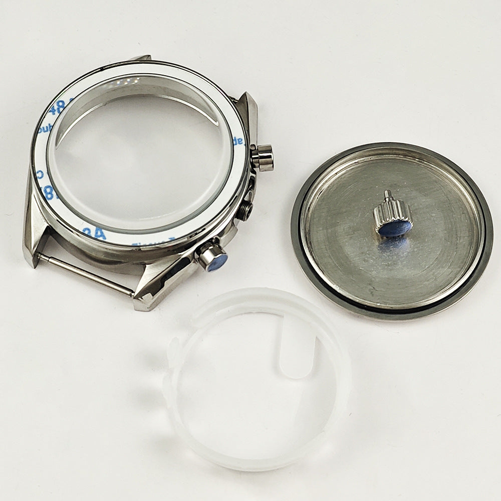40MM watch modification accessories multi-function Speedmaster watch stainless steel case suitable for VK63 VK64 movement