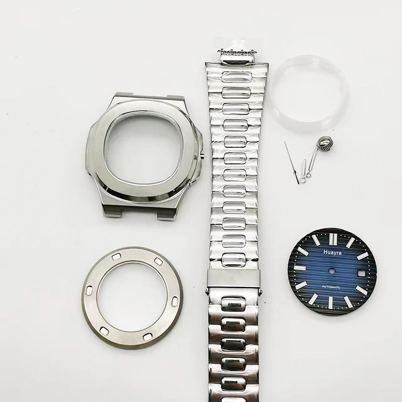 Alternative Patek Nautilus Style 316 Stainless Steel Case Diameter 42MM Hand Dial Set Luminous Dial