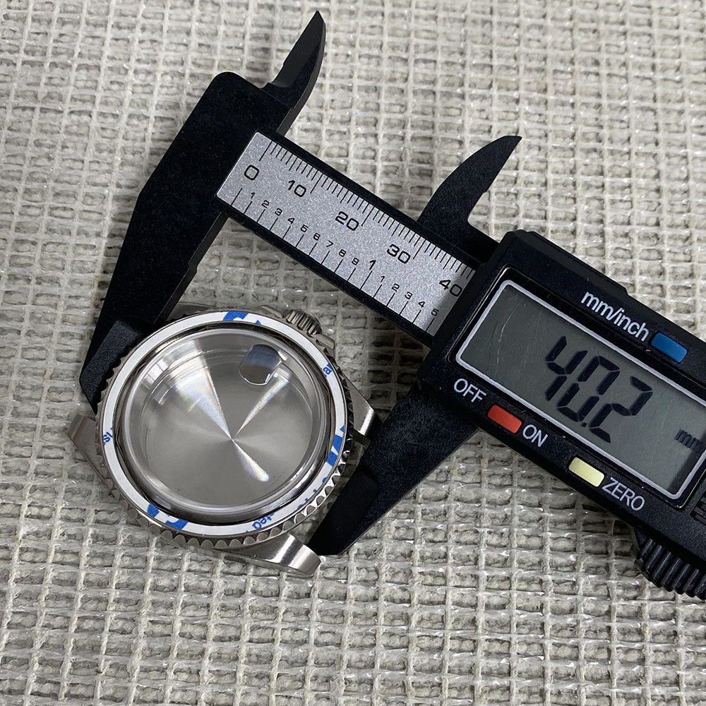 40MM automatic mechanical case watch modification accessories 316L stainless steel for 2813/8215/NH35 movement