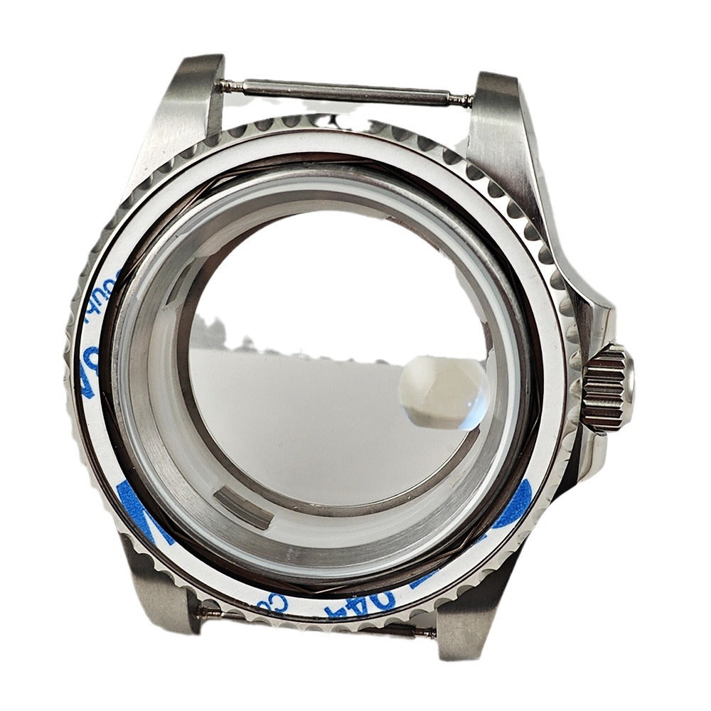 40MM stainless steel case Men's modified watch accessories Mineral glass case for 2813/8215 movement