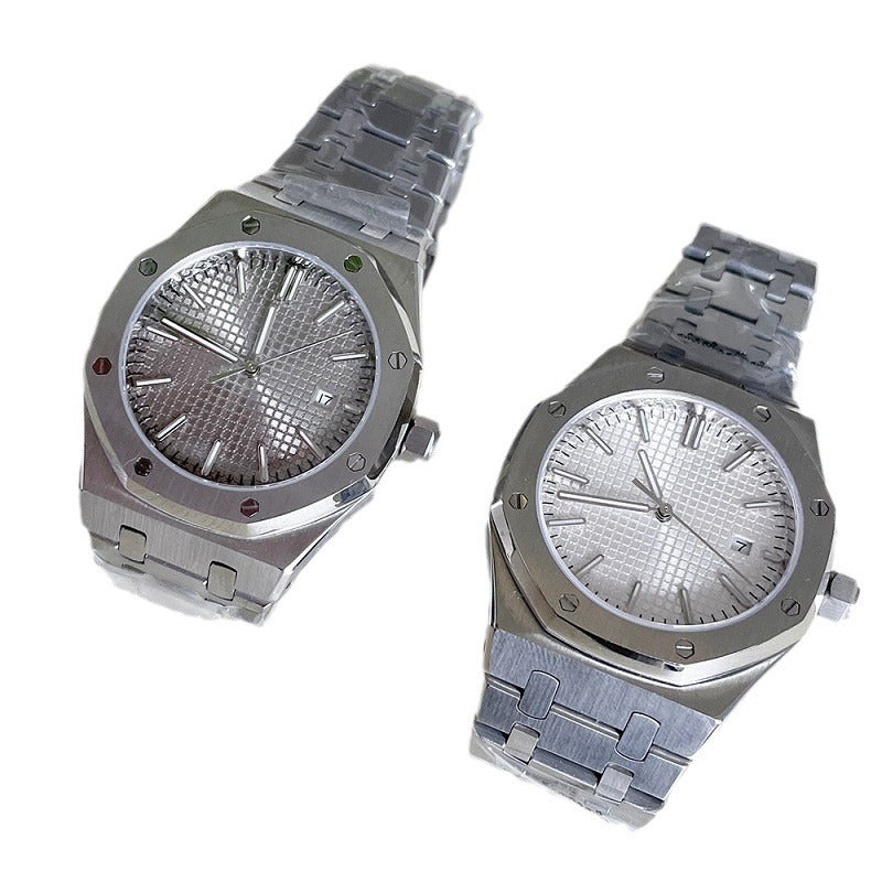 Brushed Stainless Steel 316L Stainless Steel Case (Automatic Movement) 42mm Sapphire Glass Butterfly Folding Buckle