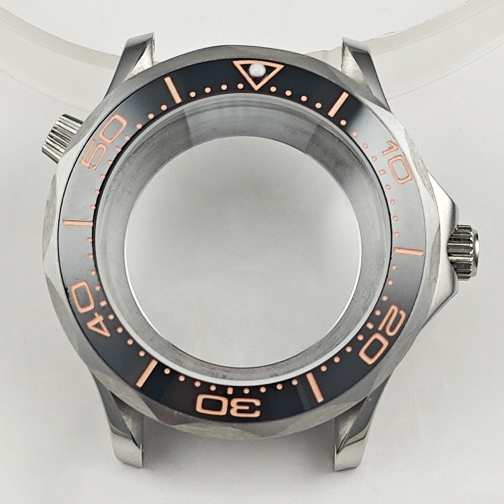 41MM Omega Seamaster Series Case Scale Ring Ceramic Bezel Watch Accessories for 2813/8215 Movement