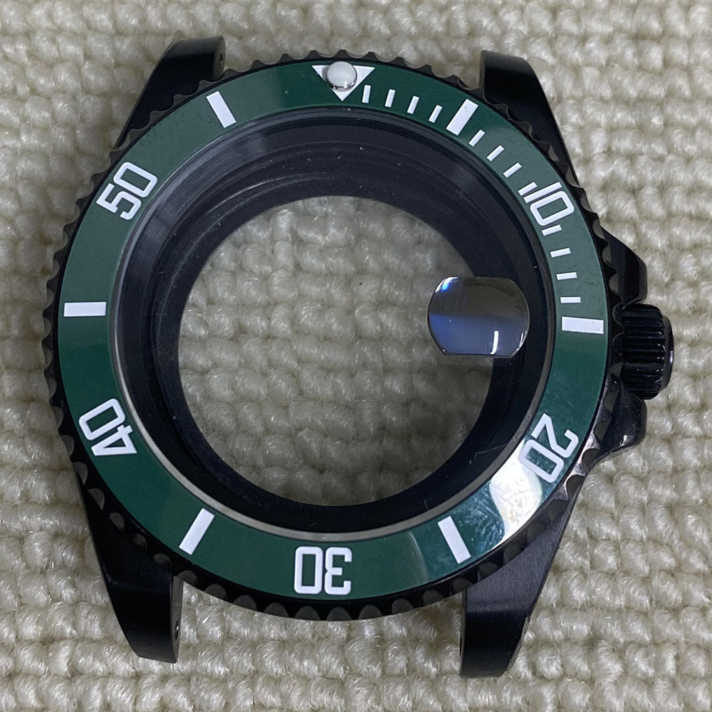 SUB watch accessories 40MM stainless steel case for NH35/NH36 mechanical movement sapphire mirror