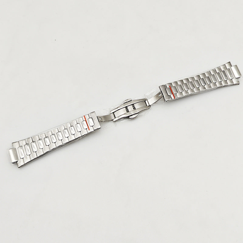 Nautilus mechanical watch accessories set 316L stainless steel case strap suitable for 2813/8215 movement
