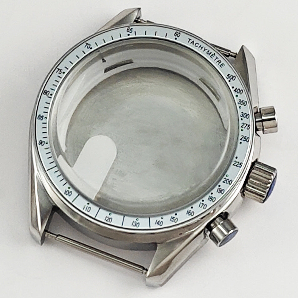 40MM watch modification accessories multi-function Speedmaster watch stainless steel case suitable for VK63 VK64 movement