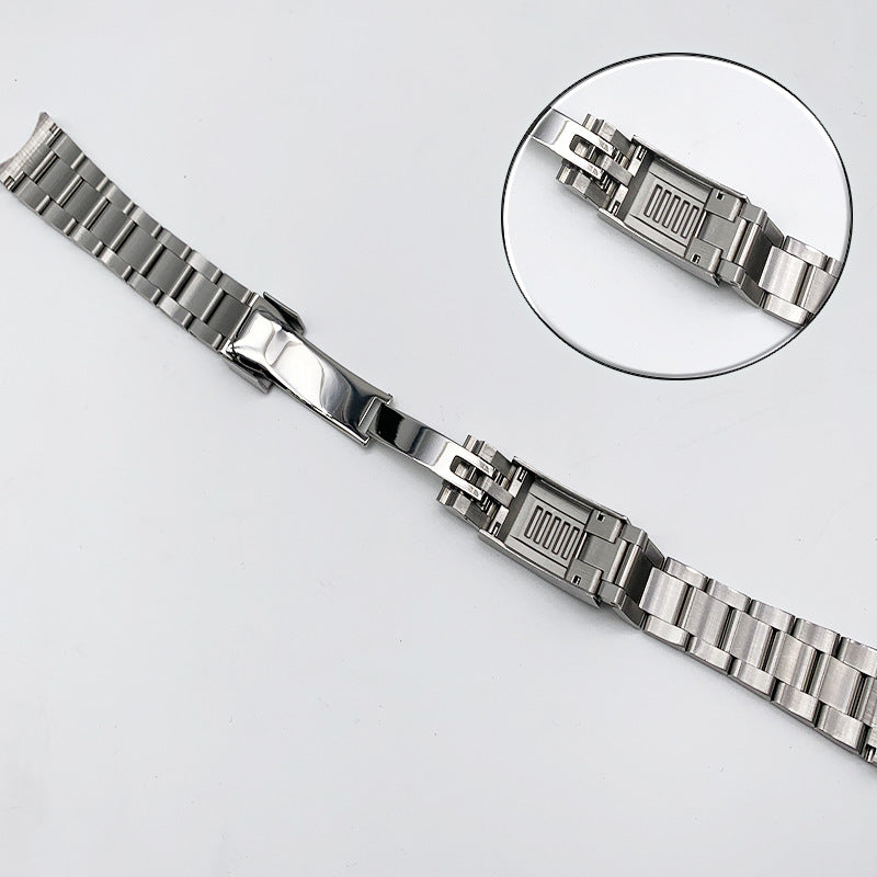 Labor Shi Water Ghost Case Strap Stainless Steel Case GMT Watch Accessories Fit NH35/2813 Movement