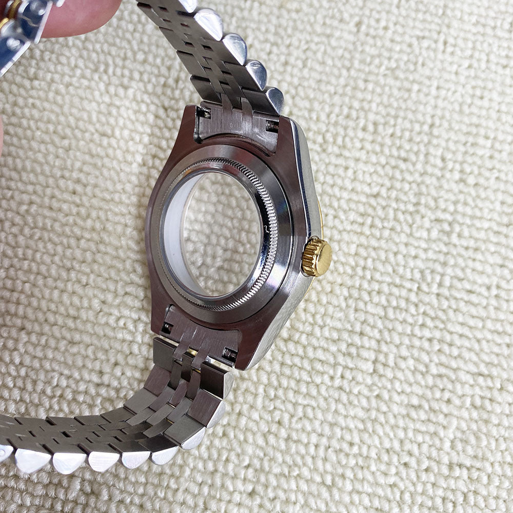 Journal ring 316L case 40mm strap 20mm sapphire glass for NH35/36 movement