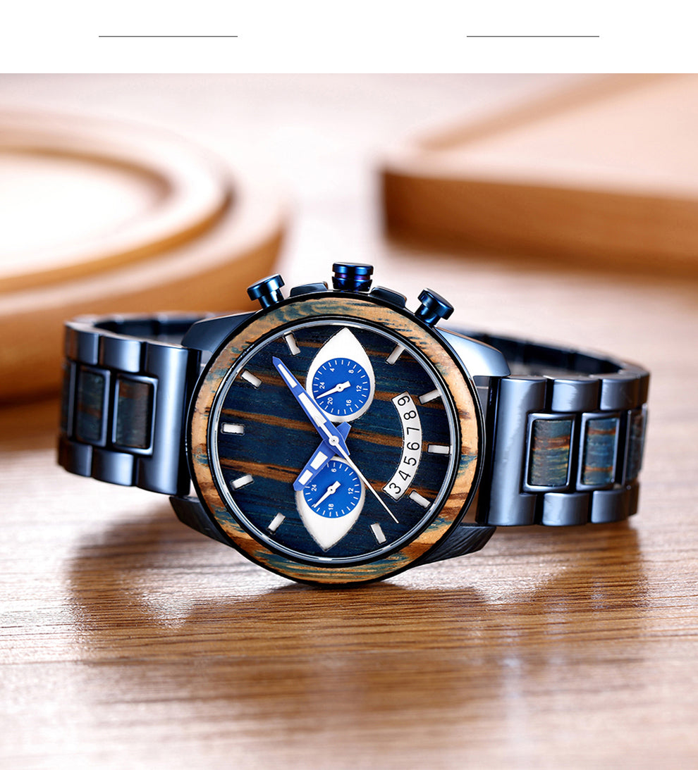 Mens Wooden Watch SG-3233