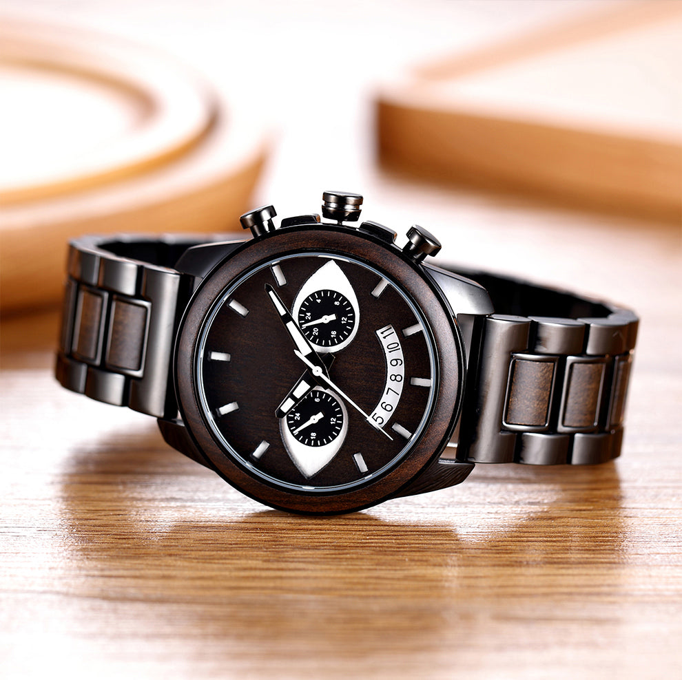 Mens Wooden Watch SG-3233