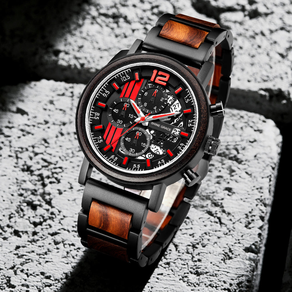 Wooden Watch for men and women SG-2988