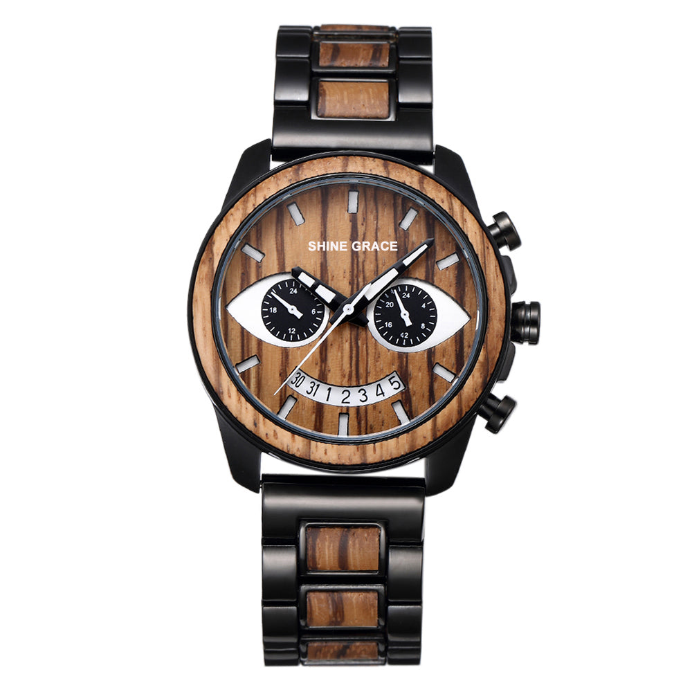 Mens Wooden Watch SG-3233