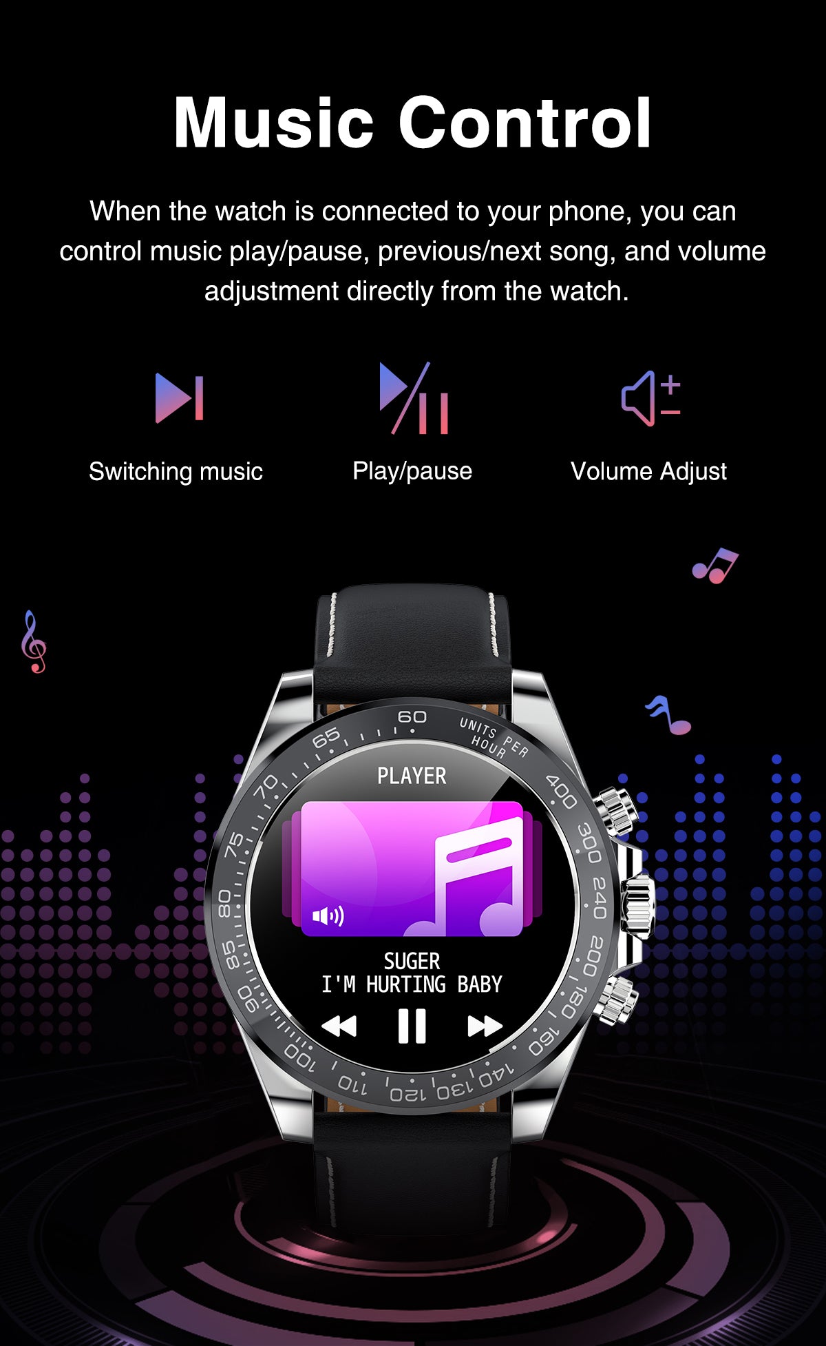 MensSmart Watch SG-3255