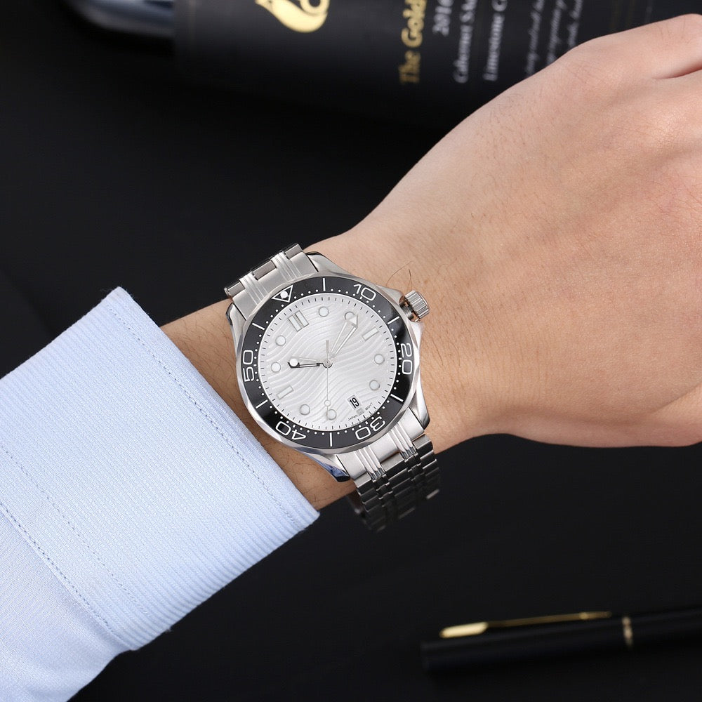 Automatic watch for men SG6001 Sliver