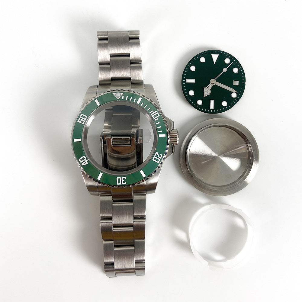 Labor Shi Water Ghost SUB watch accessories 40mm stainless steel with case set for 8215/2813 movement