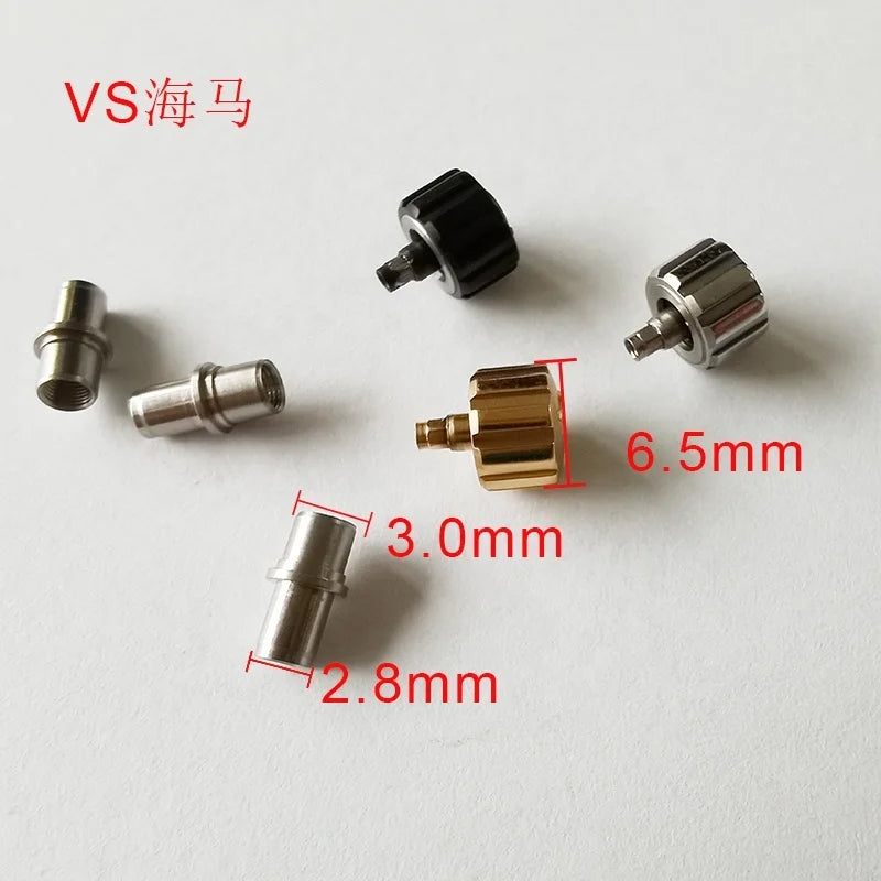 6.5mm Watch Repair Part Accessories  Watch Crown Replacement for VS factory OMG sea-master Watch Repair