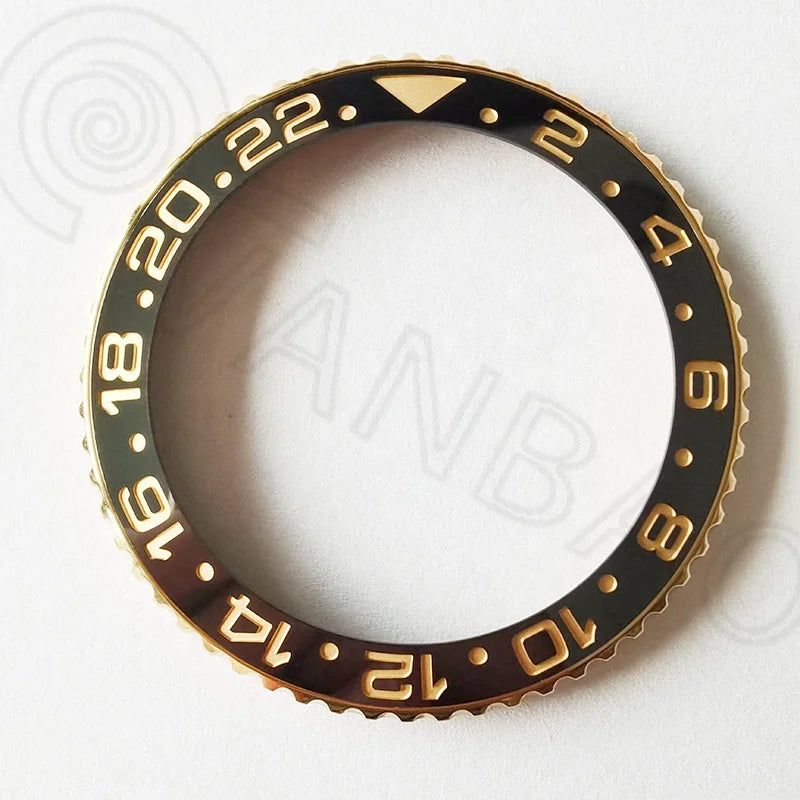 vanbaol Factory Super Ceramic Bezel For 40mm RLX GMT 116710 126710, Aftermarket Watch Parts