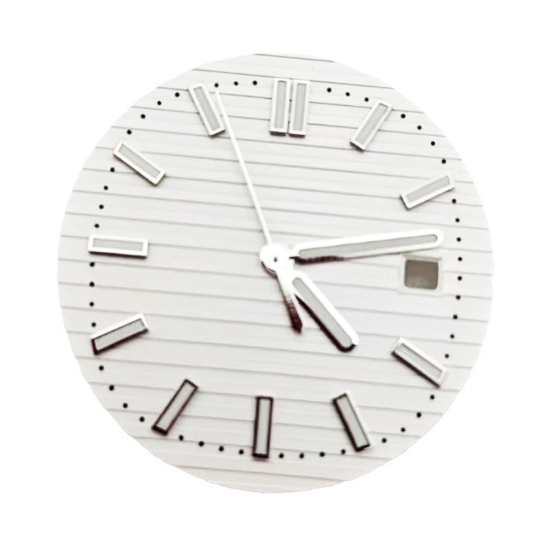 Watch Dial 30.5MM Sun Pattern Dial Word Noodle Nail Green Luminous Modified Accessories 2813/8215 Movement