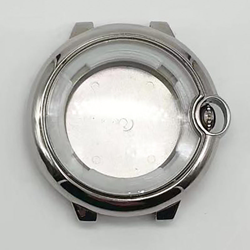 Classic fashion trend substitute blue bubble 42MM stainless steel for 2813 mechanical literal case strap set