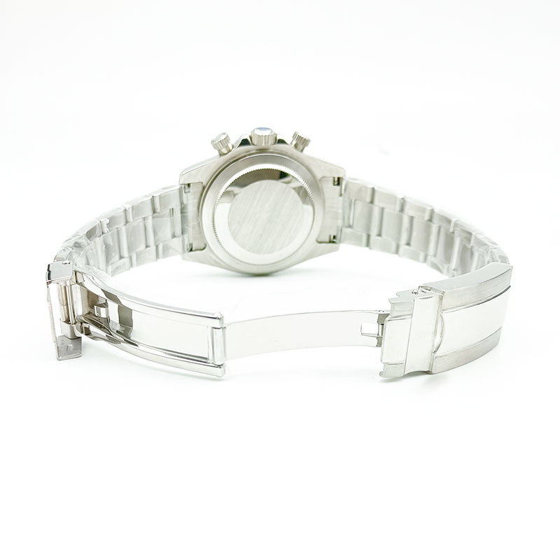 Suitable for Daytona 304 steel 40MM six-pin mechanical watch case strap set Suitable for 3836 machine