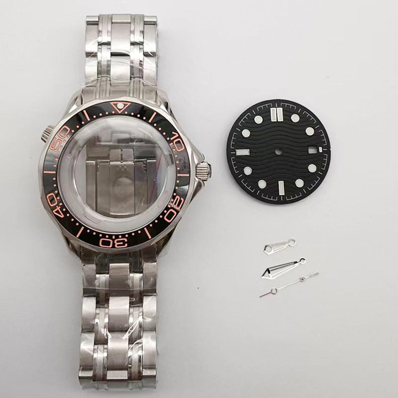 Substitute Seamaster Series 316 Stainless Steel 41.2MM Case Dial Hand Combination Accessories Set Exquisite