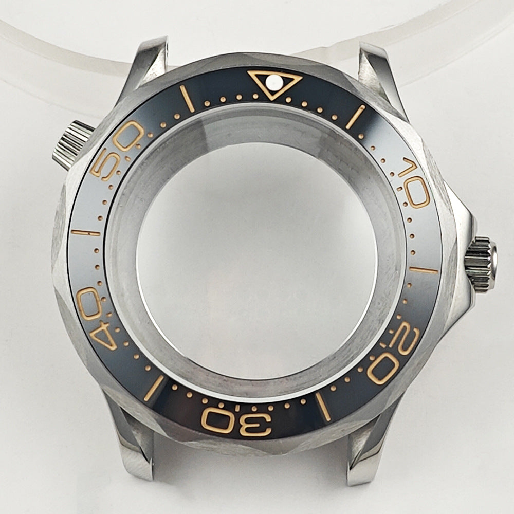 41MM Omega Seamaster Series Case Scale Ring Ceramic Bezel Watch Accessories for 2813/8215 Movement