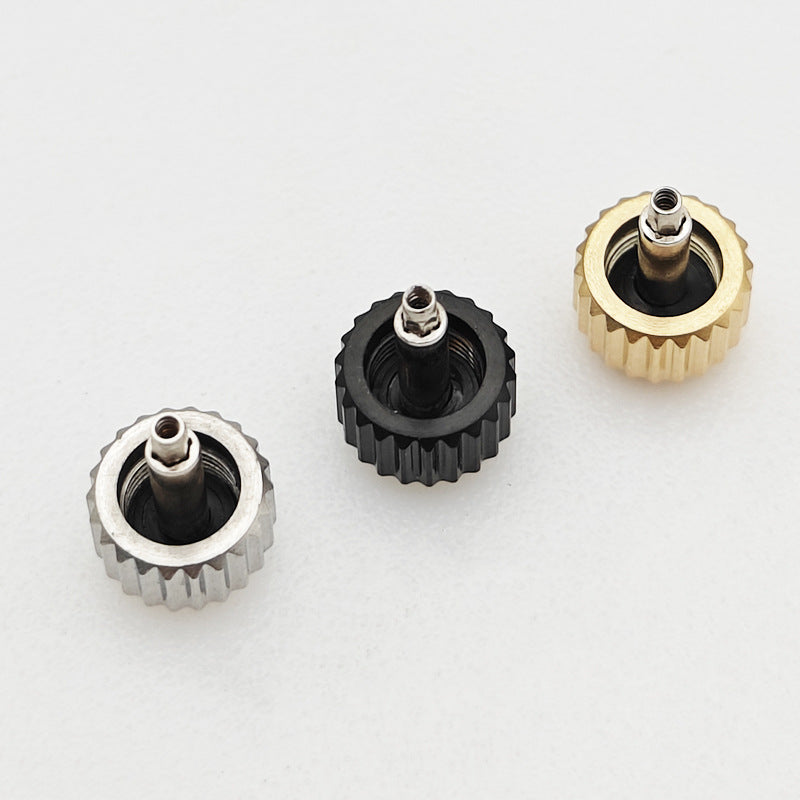 Watch accessories substitute labor shi watch handle head water ghost screw spring handle head stainless steel double waterproof handle head