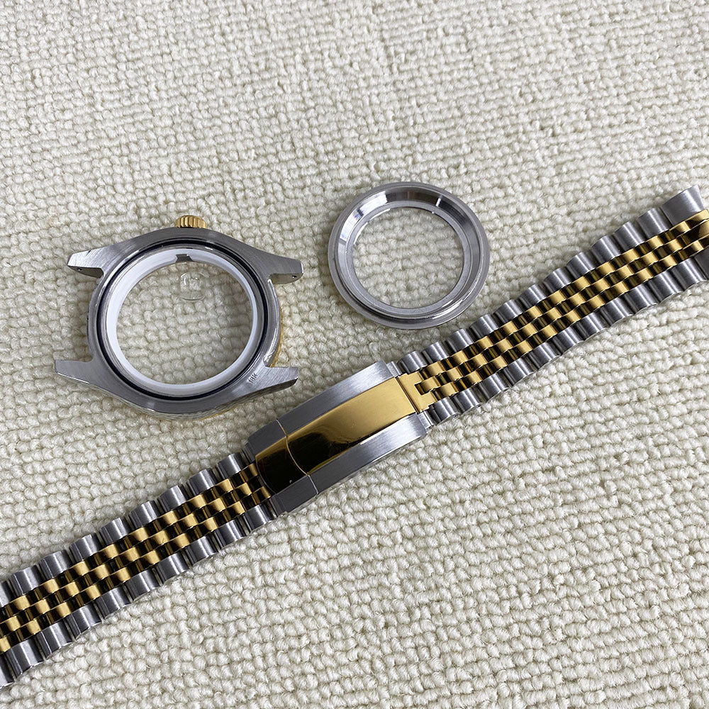 Journal ring 316L case 40mm strap 20mm sapphire glass for NH35/36 movement