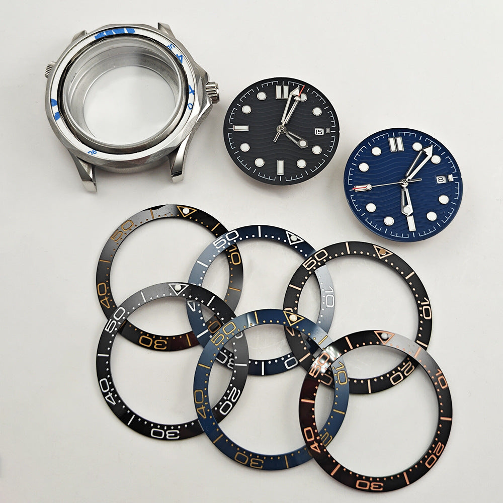 Seamaster 300 series case diving watch ceramic snare with 41MM case accessories for 2836/2813 movement