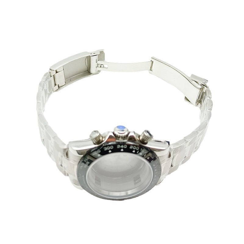 Suitable for Daytona 304 steel 40MM six-pin mechanical watch case strap set Suitable for 3836 machine