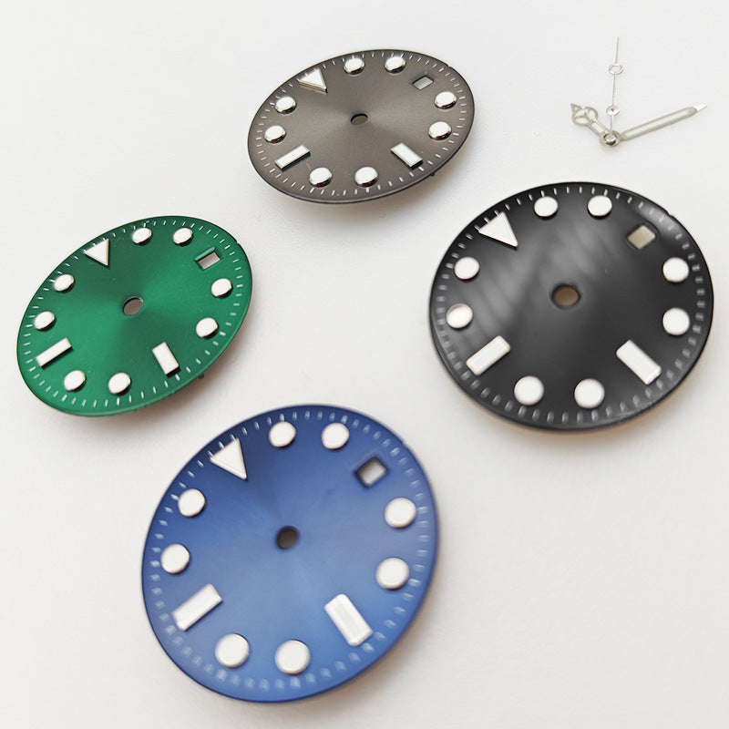 GMT Labor Shi Stainless Steel Ceramic Ring Case Strap Dial Set Sapphire Glass Mirror Fits NH35