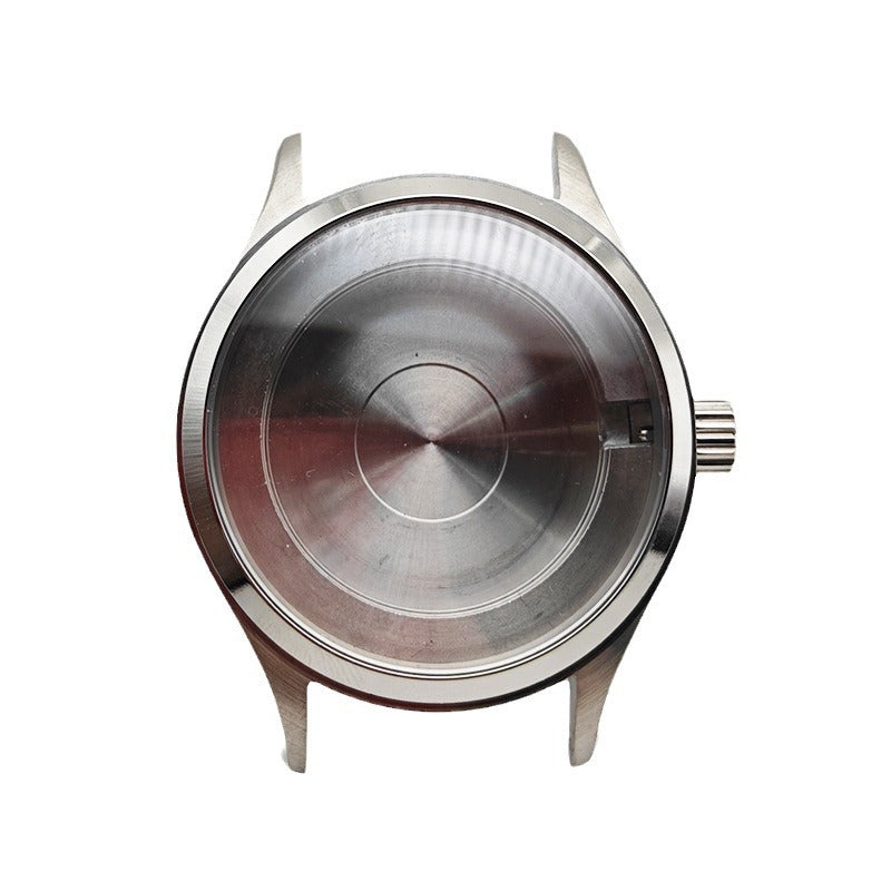 Alternative Pilot Series 316L Stainless Steel Case Screw-in Watch Accessories for 8215/2813 Movement