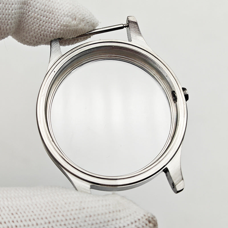Alternative Pilot Series 316L Stainless Steel Case Screw-in Watch Accessories for 8215/2813 Movement