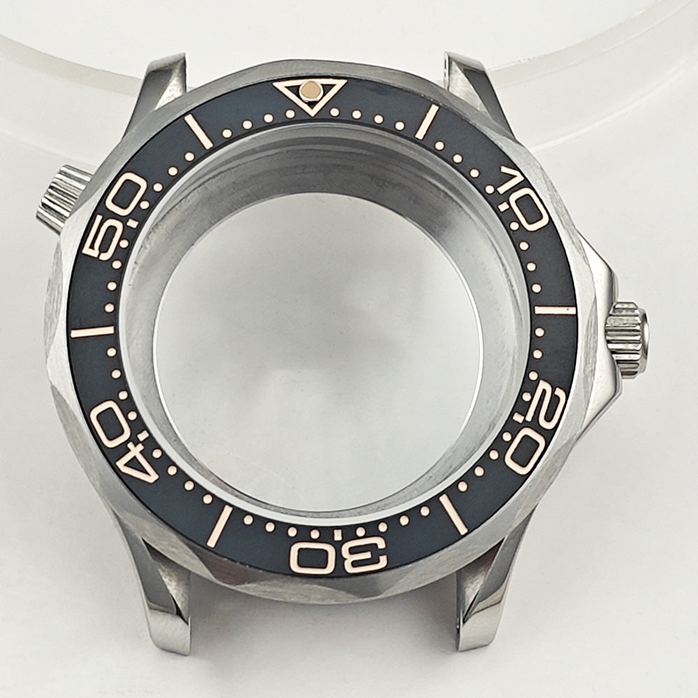 41MM Omega Seamaster Series Case Scale Ring Ceramic Bezel Watch Accessories for 2813/8215 Movement