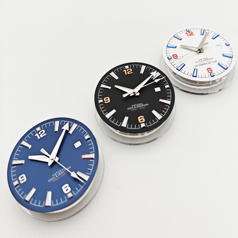 Alternative Hippocampus No LOGO33MM Green Luminous Literary Dial Hand Combination Set Adapted 8215 2813