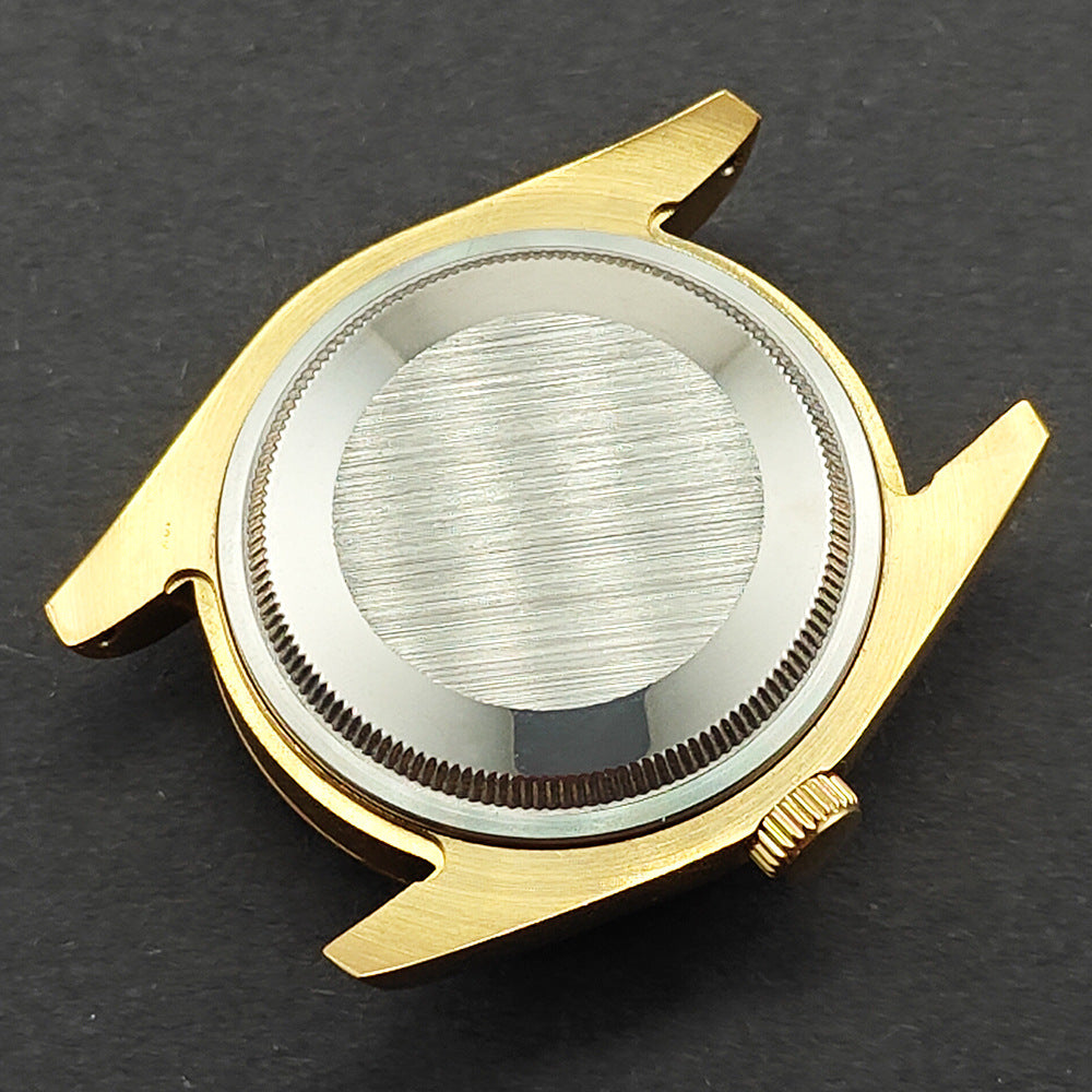 36MM automatic mechanical men's watch case accessories 316L stainless steel case modification accessories adapt to NH35