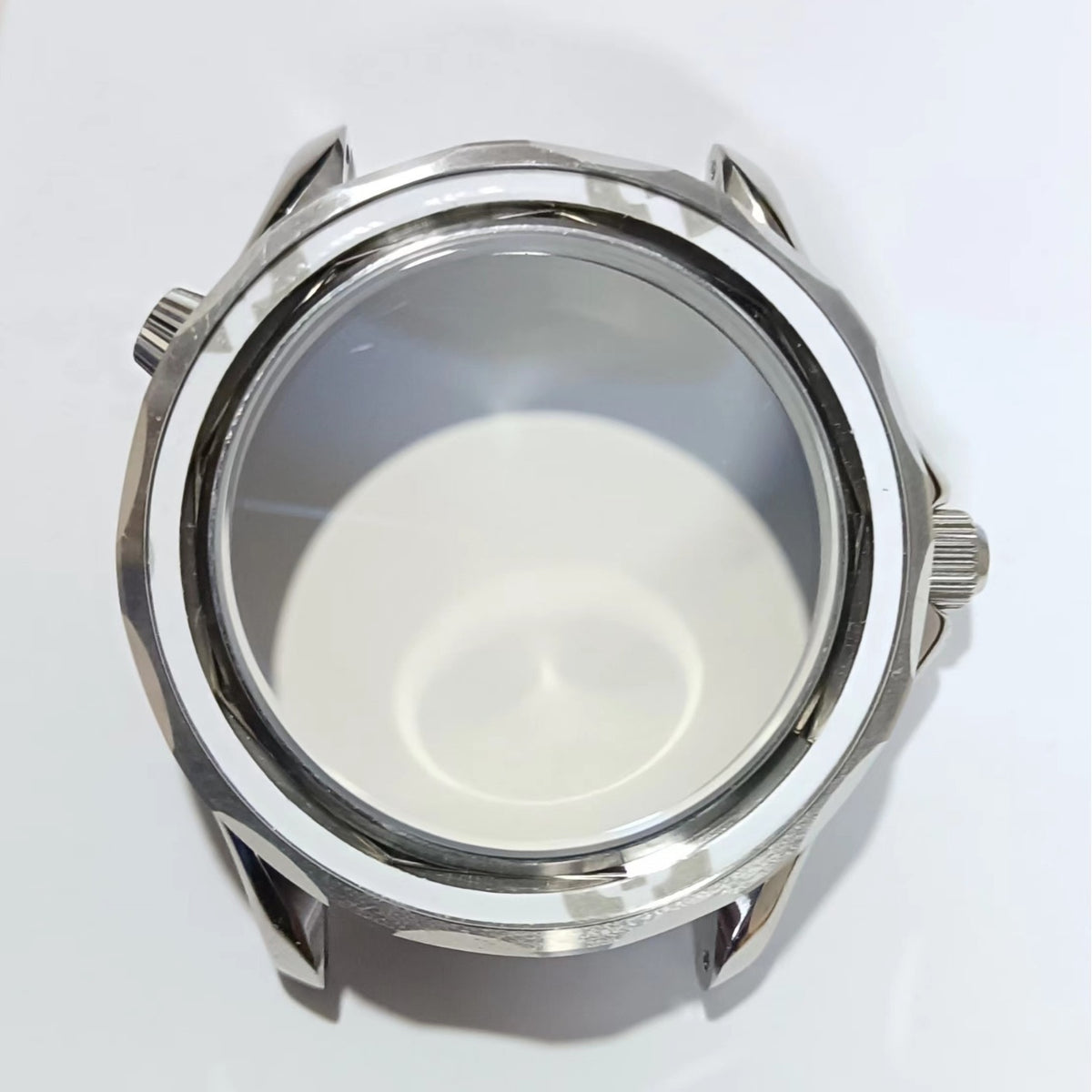 Factory sales 316 stainless steel watch accessories substitute European MI eggplant 41.2MM case fitting 2836 2813 movement