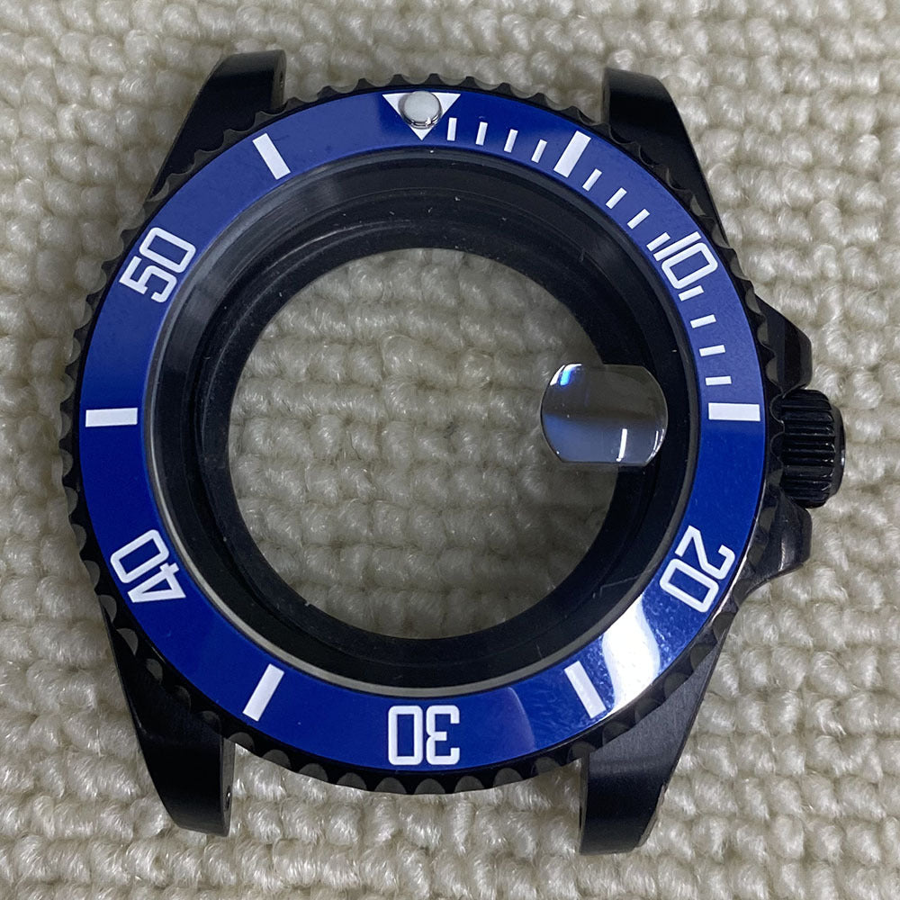 SUB watch accessories 40MM stainless steel case for NH35/NH36 mechanical movement sapphire mirror