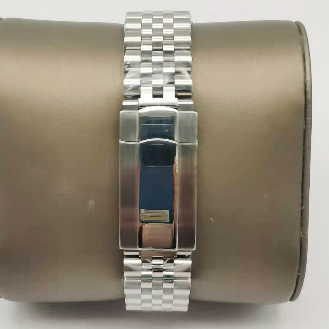 Alternative log style tooth ring stainless steel mechanical watch case three five baht strap accessories set is suitable for 2813 machines