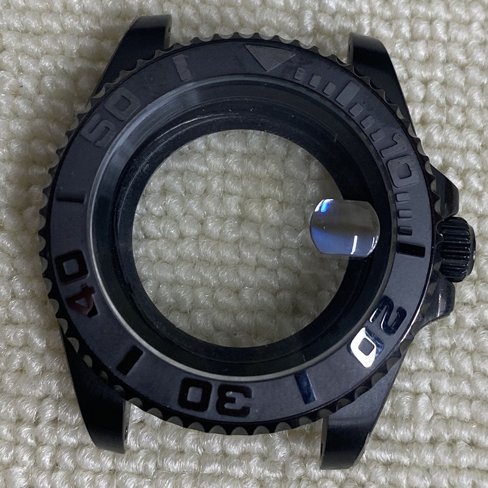 SUB watch accessories 40MM stainless steel case for NH35/NH36 mechanical movement sapphire mirror
