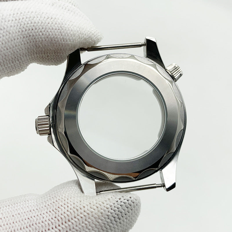 Seamaster 300 Series Case Diving Watch Ceramic Trap with 41.2MM Case for 2836/2813 Movement