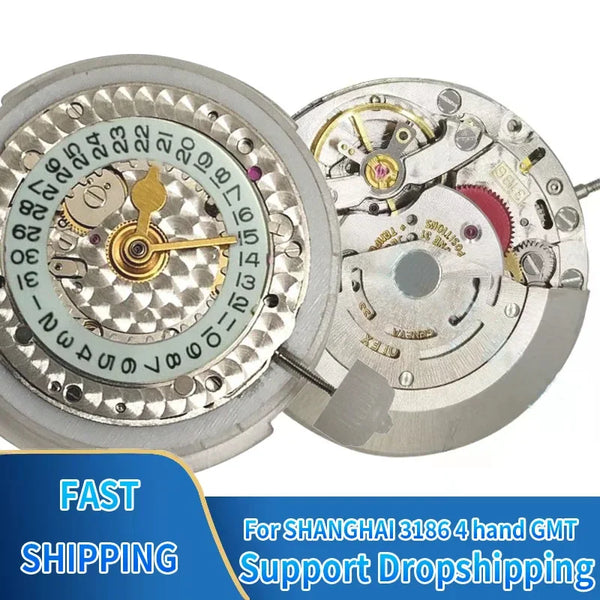 GMT master 3186 movement automatic mechanical movement men watch movement 116710 blue balance VR3186 Shanghai factory