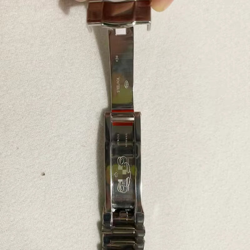 904L Stainless Steel Jubilee Bracelet Watch Bands for RLX  41mm 126334 Date-Just Watches, 21mm Plug Endlink, Watch Parts