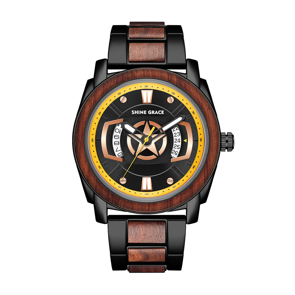 Wooden watch for men SG-1688