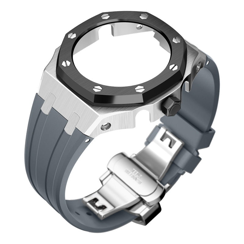 5th MOD KIT FOR CASIO GA2100 BLACK Sliver